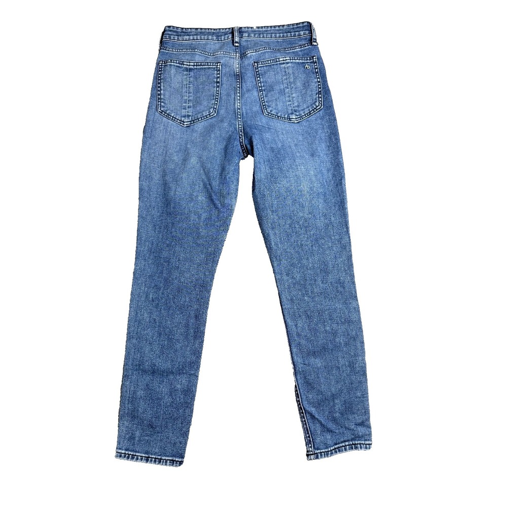 Rag & Bone Nina High Rise Skinny Jeans Women 27 Medium Wash Denim - Picture 2 of 10